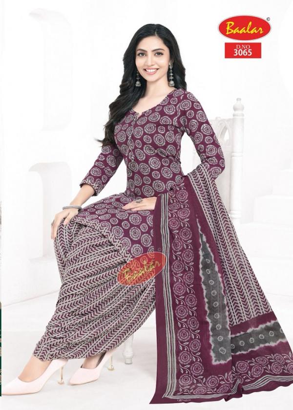 Baalar Zaara Patiyala Vol-30 – Dress Material